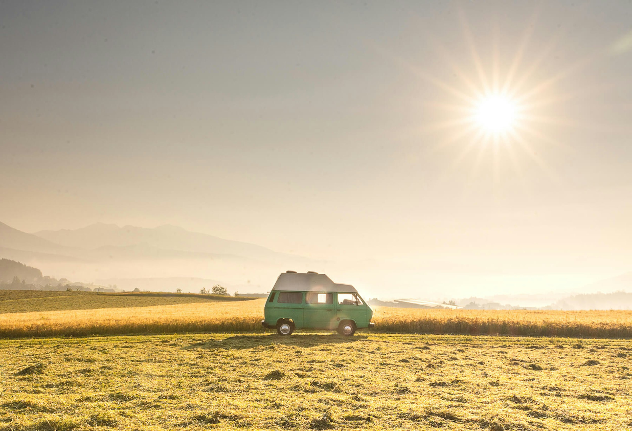 Legendary vintage VW campervan from Balkan Campers
