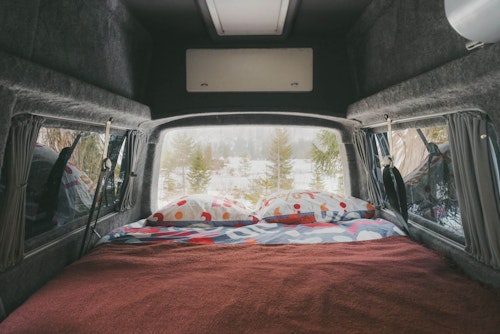 VW bus rental in Triglav national Park, Slovenia