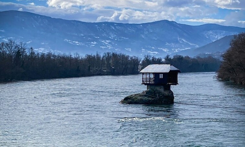 Beautiful destination on Drina Serbia