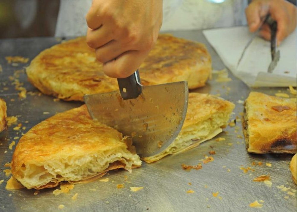 Burek in Niš, Serbia