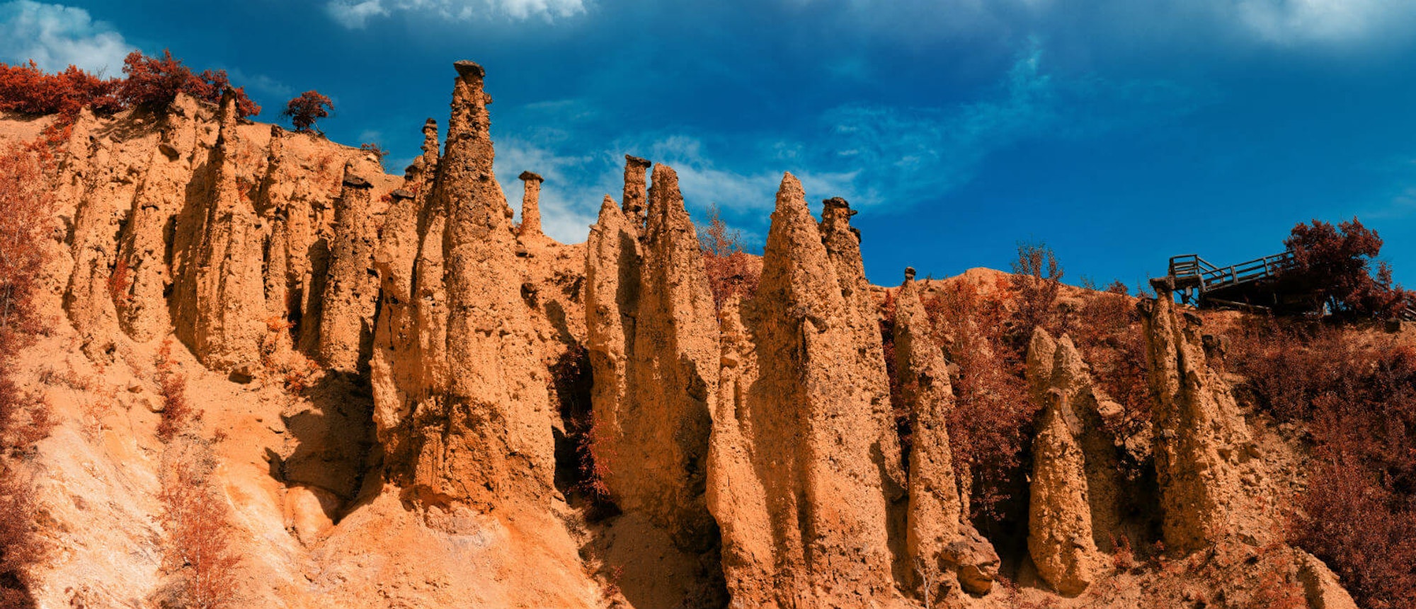 Amazing rock formation called Đavolja Varoš, Serbia