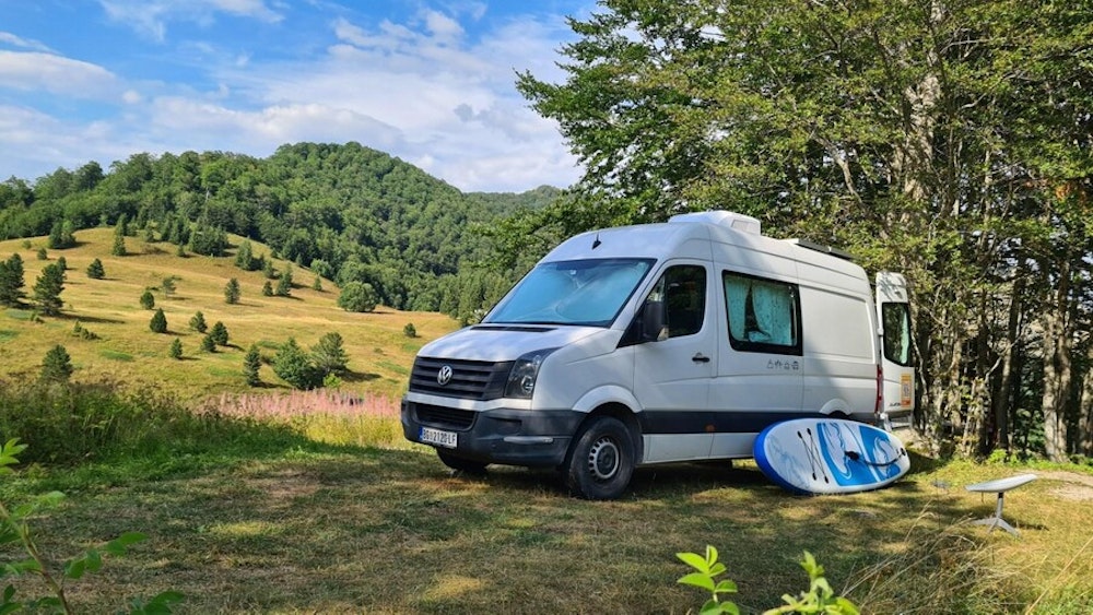 Digital nomads in Serbian nature