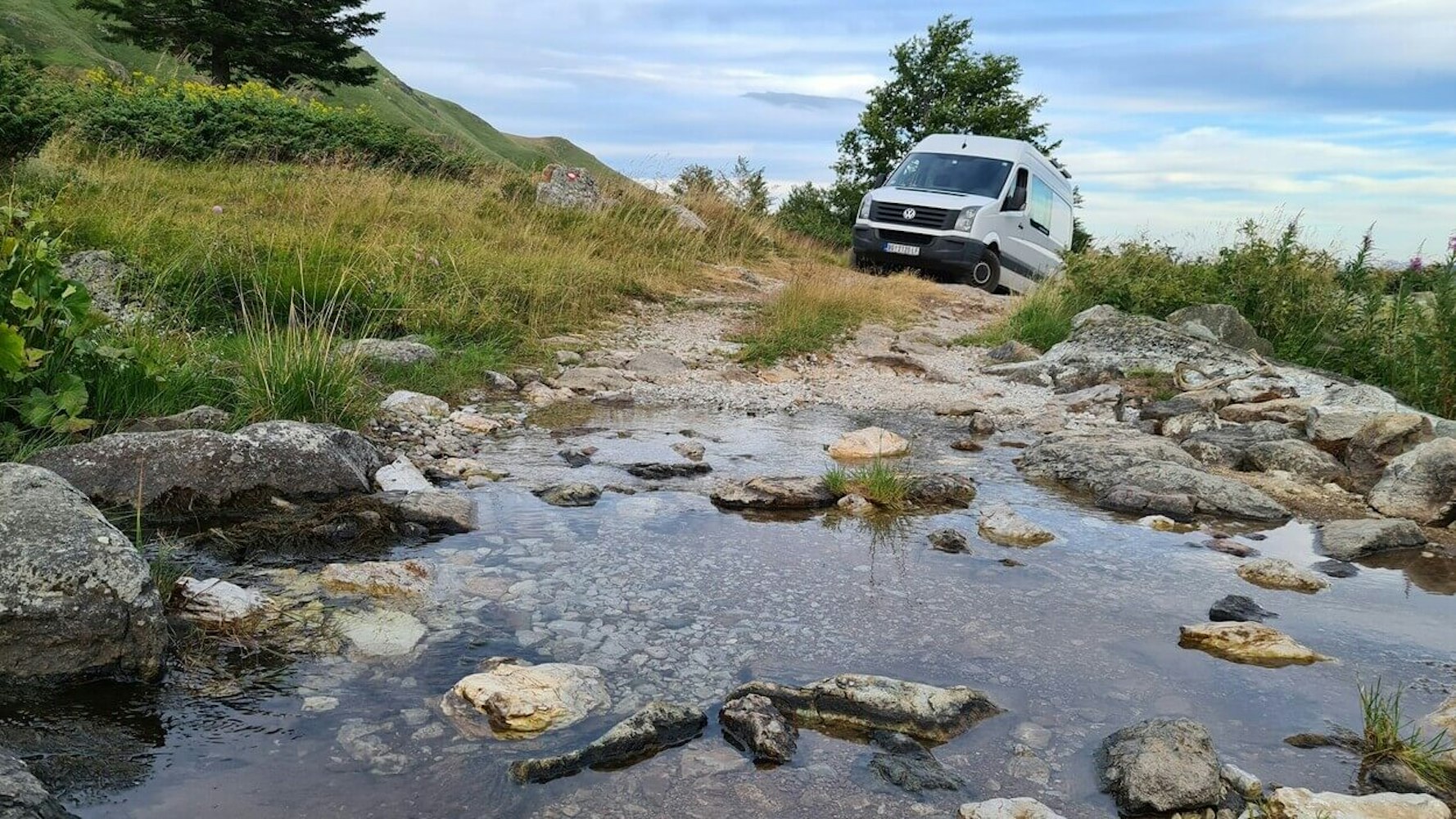 Free camping in Serbian Mountains, Balkan Campers