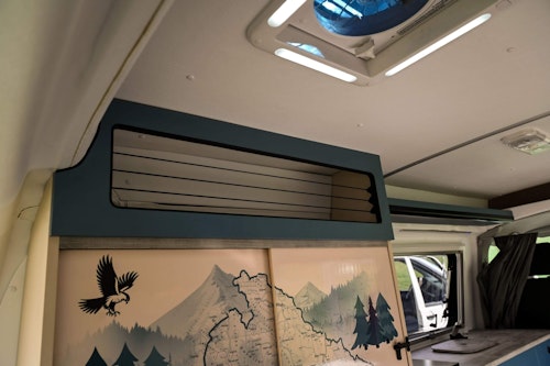 VW Campervan storage place