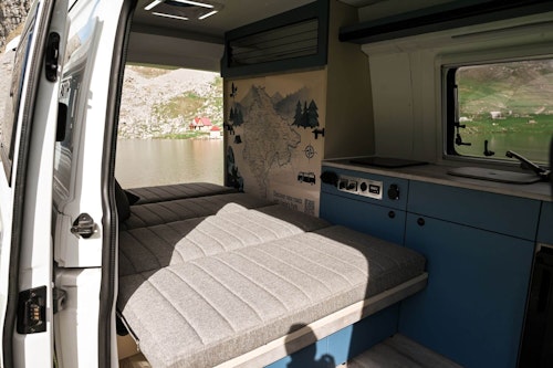 Fully equipped Campervan for rent from Balkan Campers