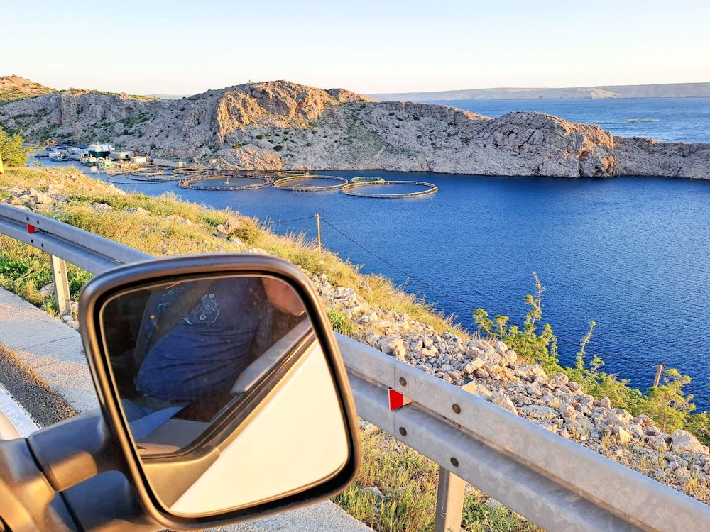 Adriatic coast highway