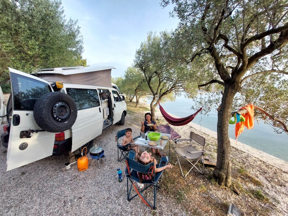 Great camping spot in Kvarner, Croatia