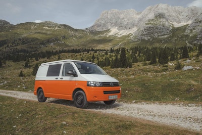 Autumn roadtrip in Dolomite mountains