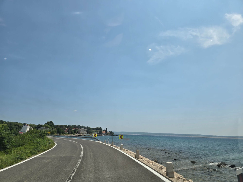 Balkan Campers customer on a Croatia roadtrip