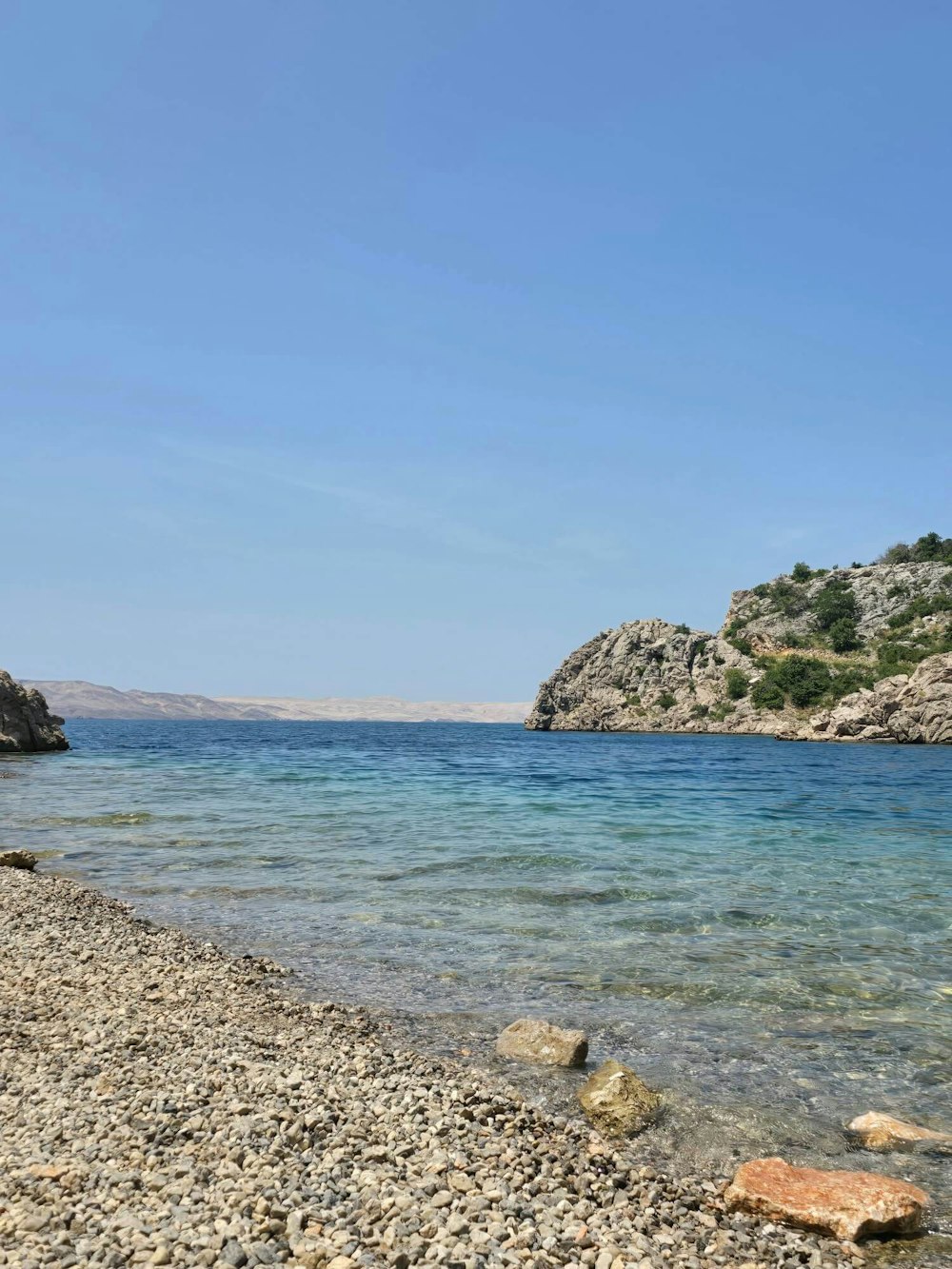 Balkan Campers customer enjoying the beach in Croatia