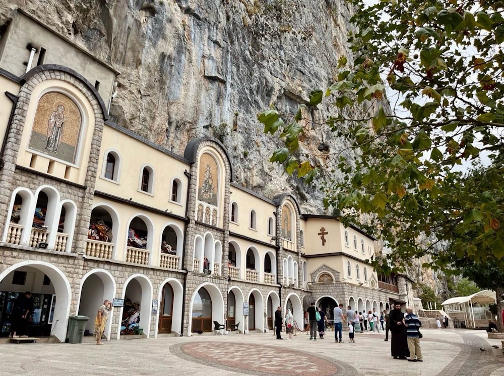 Balan Campers customers exploring Montenegro culture