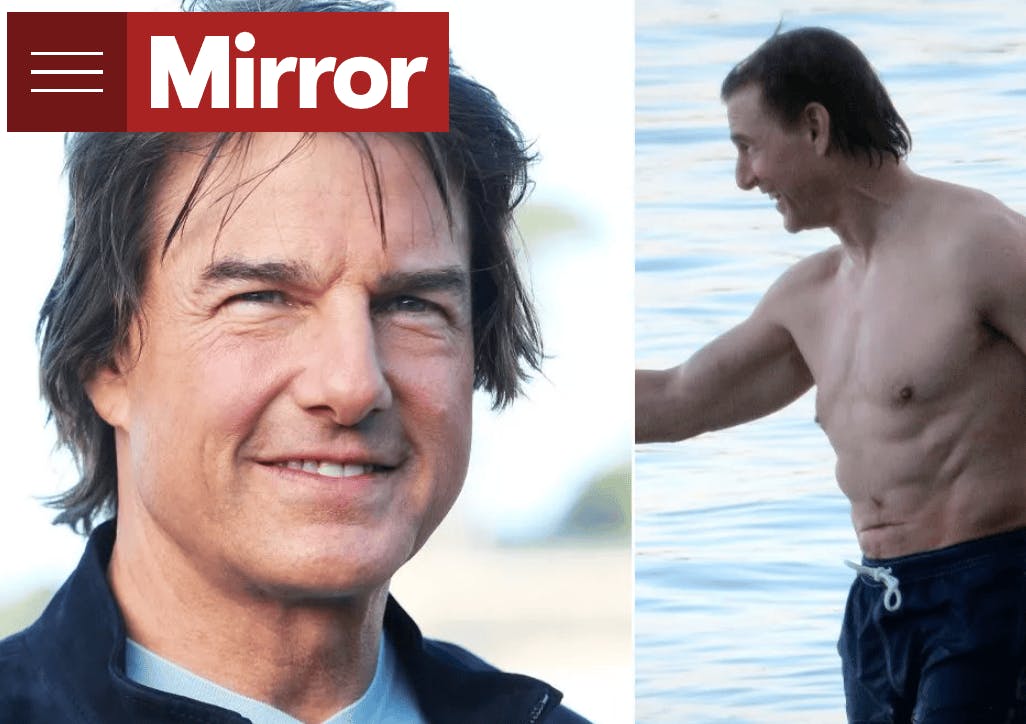 As Featured in Mirror: Tom Cruise's 'sagging' skin at 61 caused by 'liposuction' claims plastic surgeon