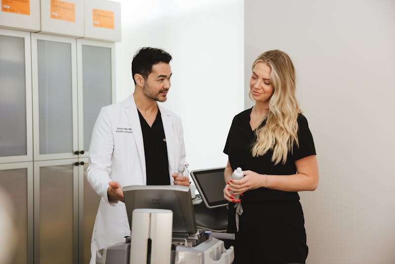 Dr. Hill and associate