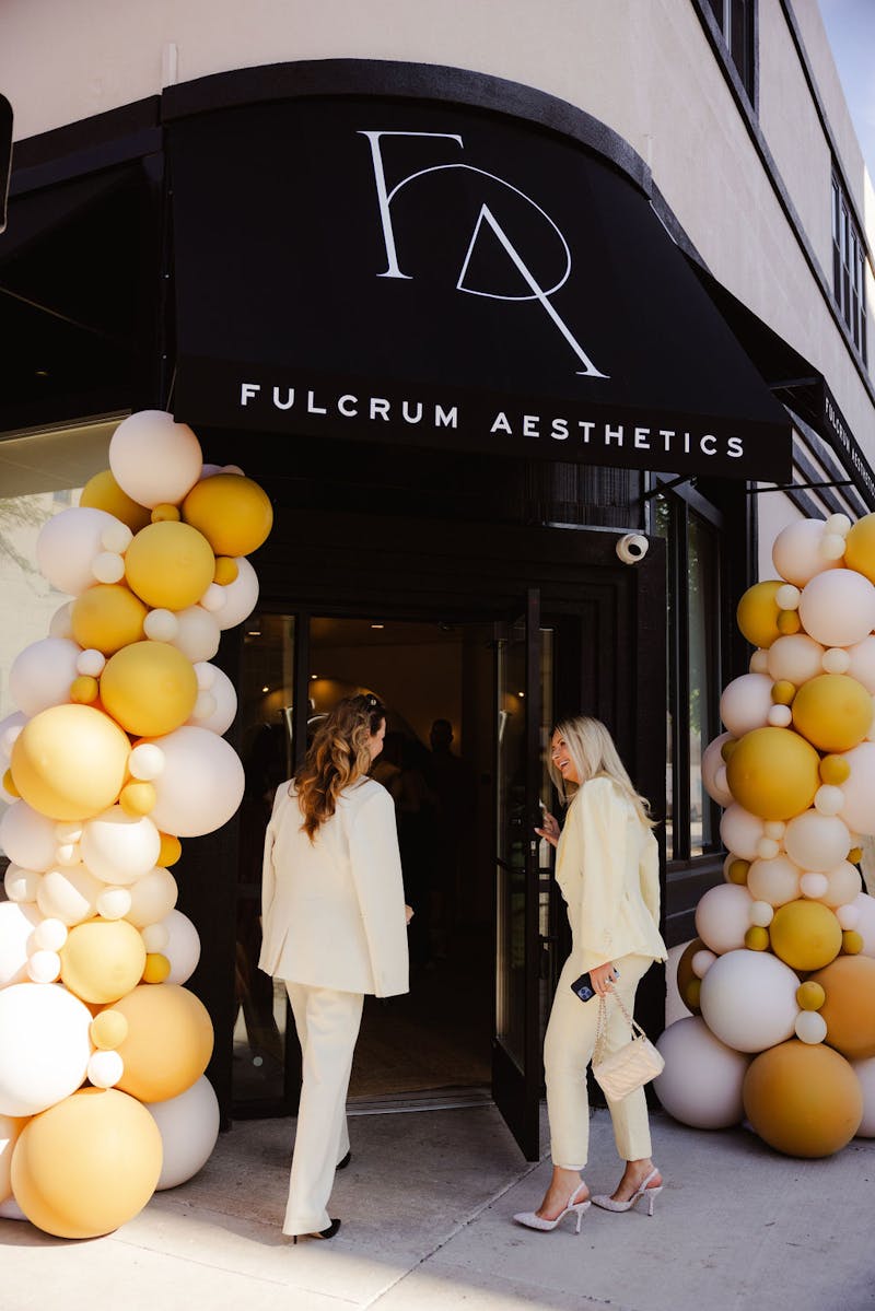 Fulcrum Aesthetics front entrance
