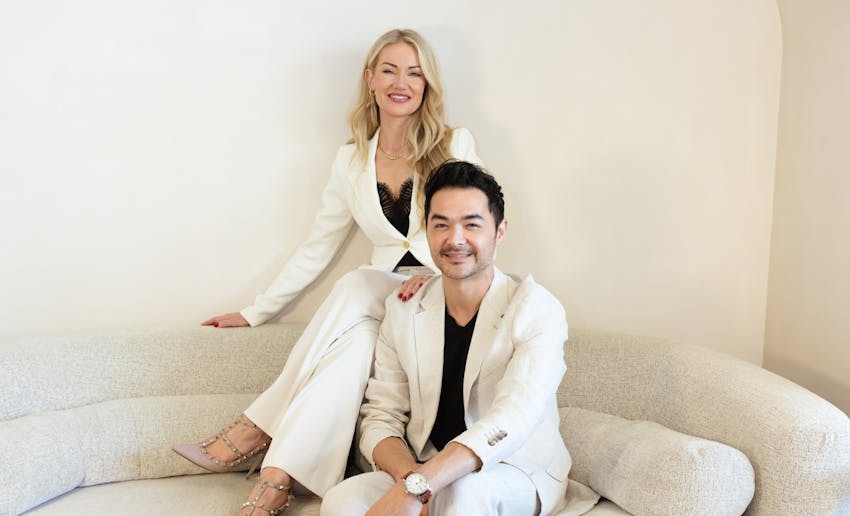 Dr. David Hill and Brittony Croasdell