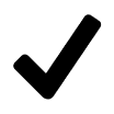 checkmark