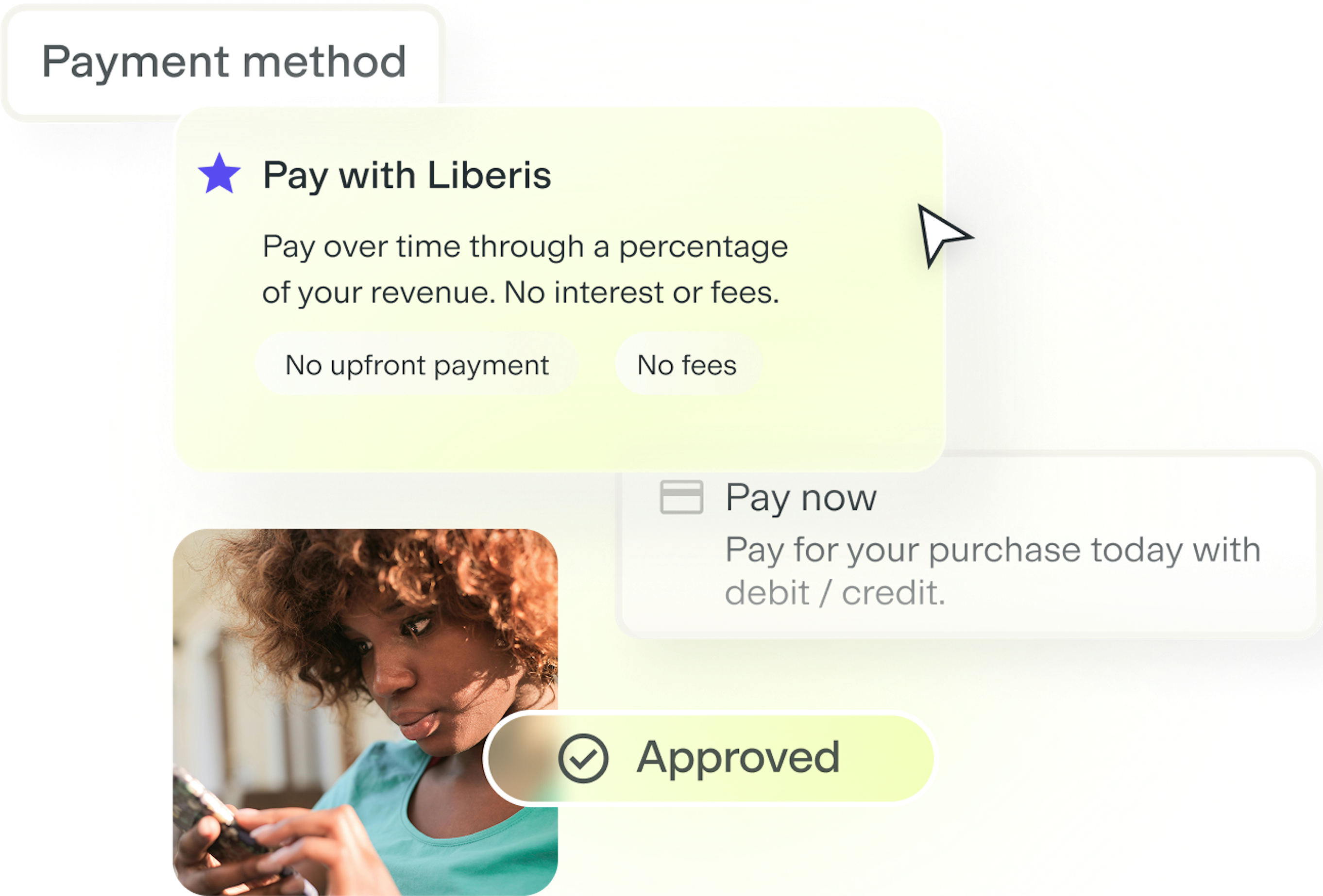 Pay at check-out