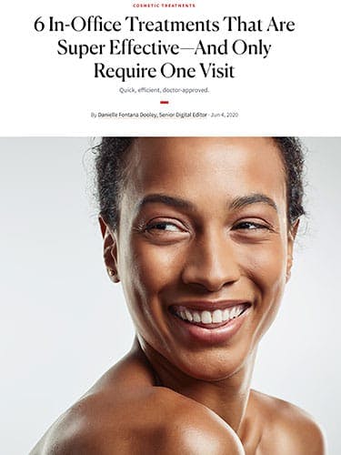 6 In-Office Treatments That Are Super Effective—And Only Require One Visit