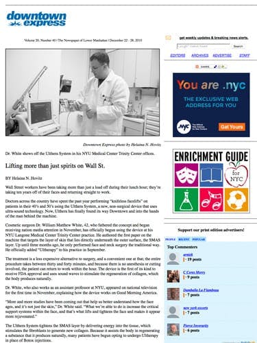 Lifting more than just spirits on Wall St. | Downtown Express