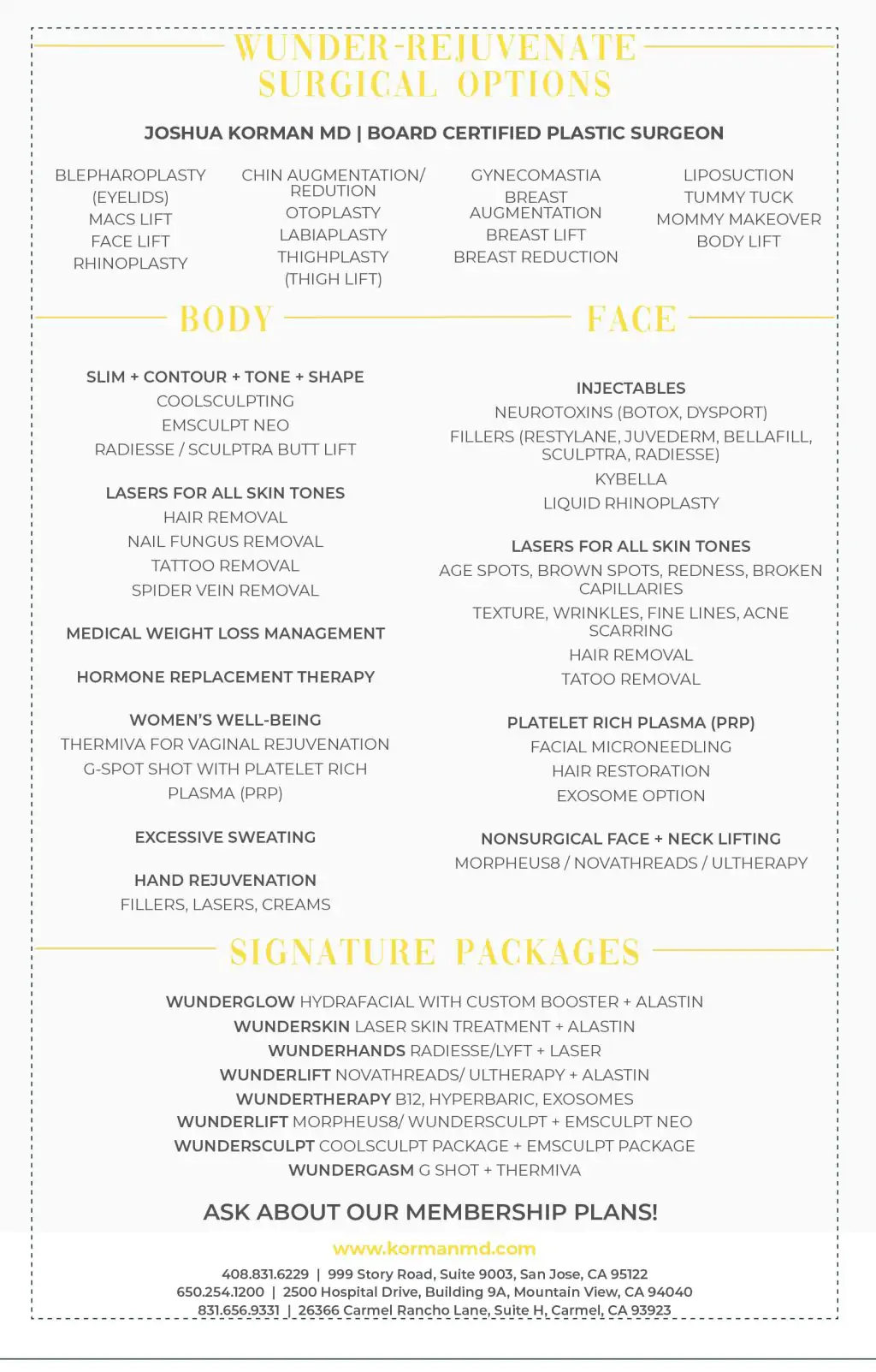 package deals 