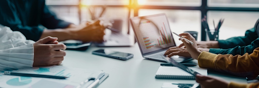 people working in office