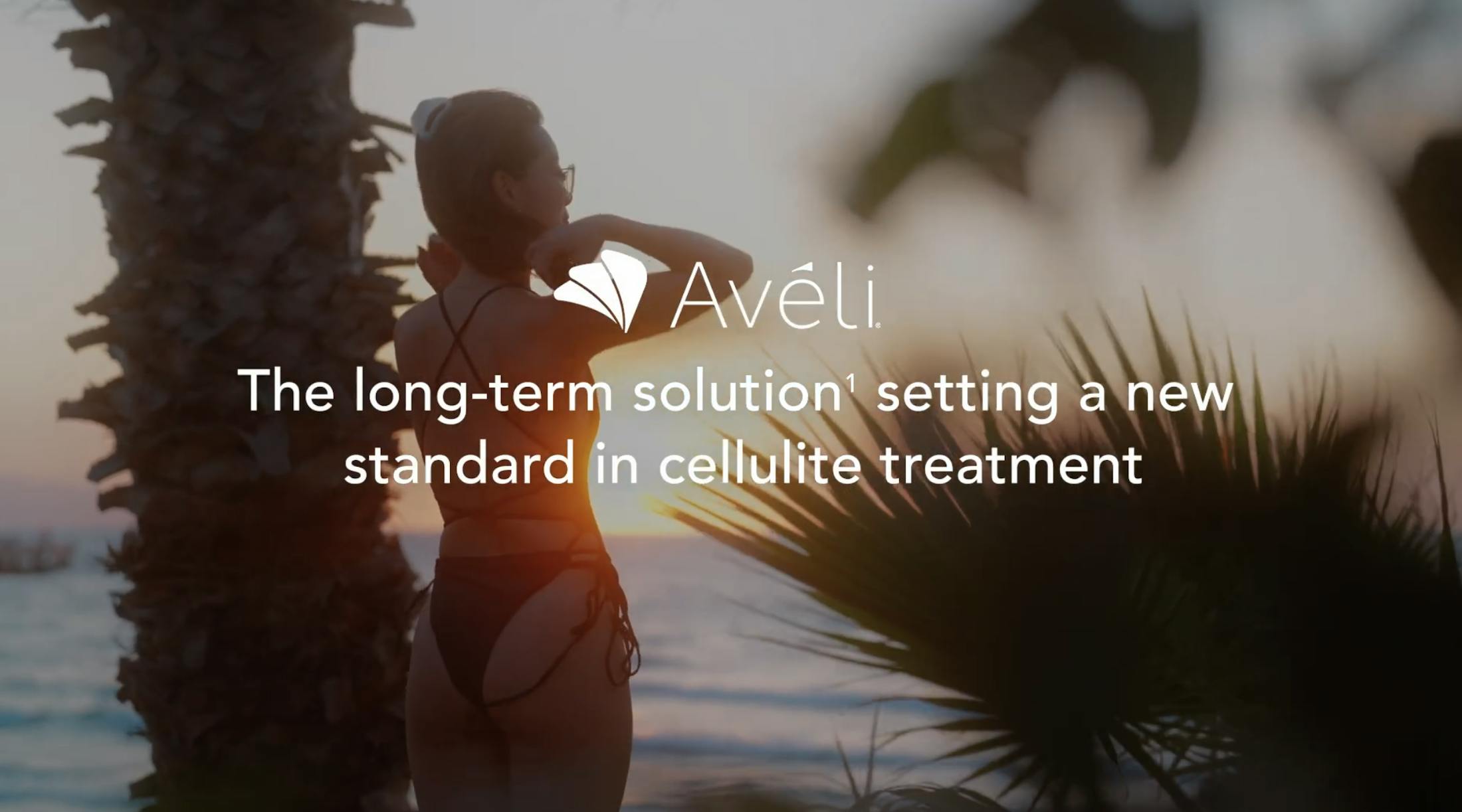 Aveli Model looking out into the sunset