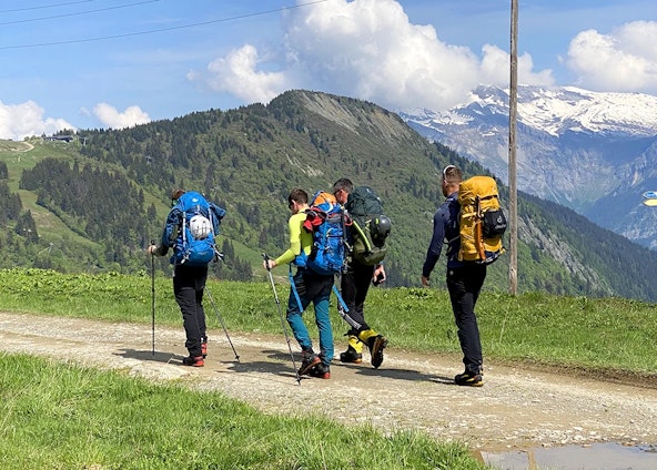Les Houches hiking activity