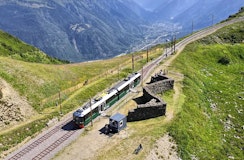 Gare Mont Lachat Eté