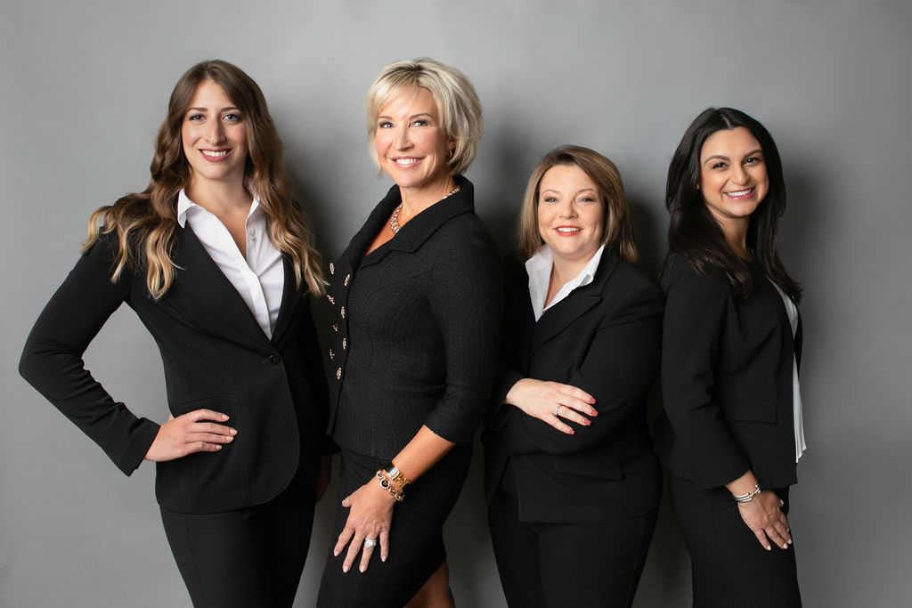 Heather Quick and some of the lawyers at Florida Women's Law Group