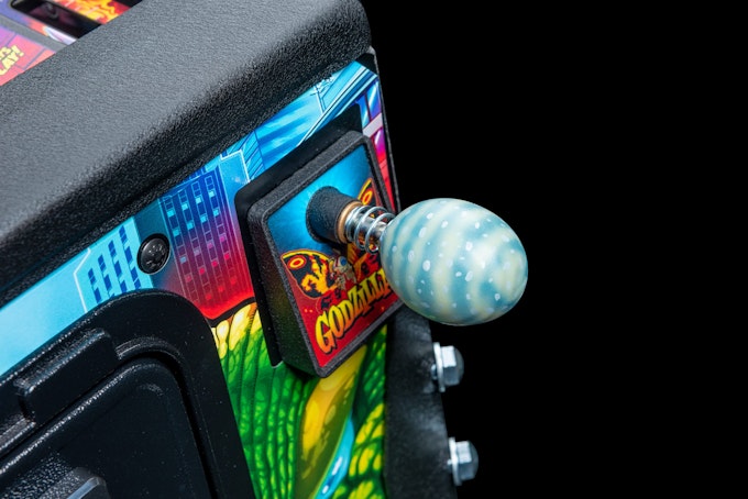 godzilla pinball shooter knob