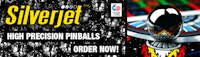 36x SILVERJET&trade; Premium Pinballs in Tubes - Operator Pack