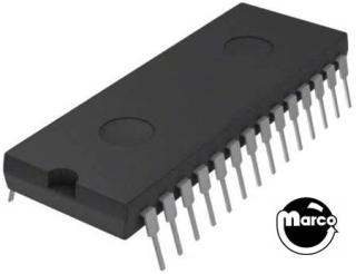 IC - 28 pin DIP 6 digit BCD display controller/driver 67-035-001