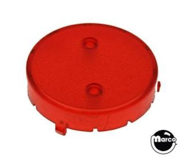 Pop bumper cap Bally red frost C-1014-1