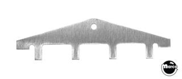 Drop target reset plate Williams 4 bank