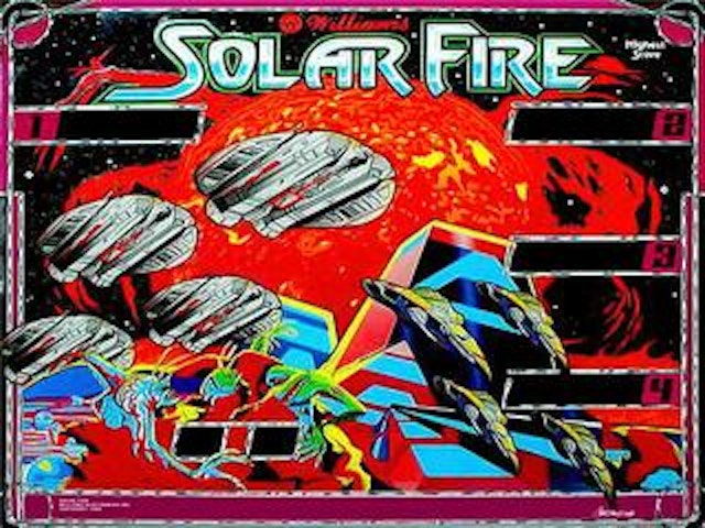 SOLAR FIRE (Williams) LED kit