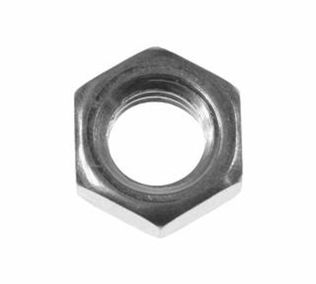 Nut 3/8-16 hex 9/16 flat to flat 7/32 inch thick