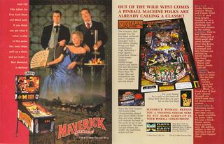 MAVERICK (Sega) Flyer