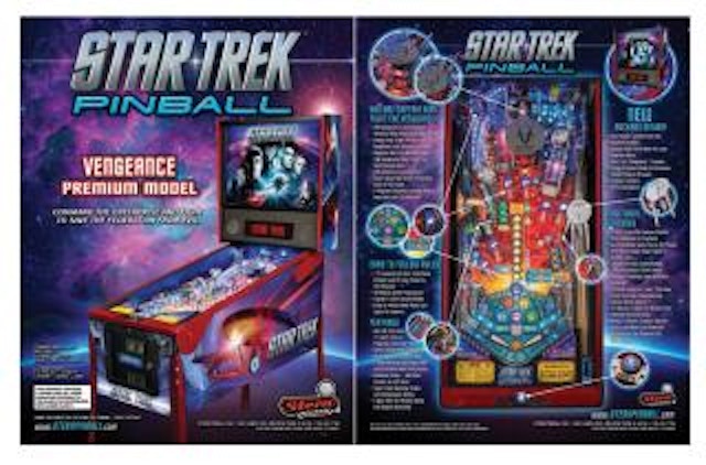 STAR TREK PREMIUM (Stern) Flyer Vengeance