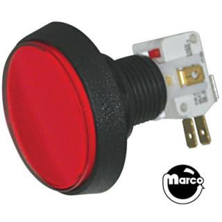 Pushbutton 2 inch round red