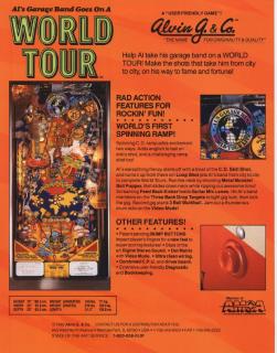 WORLD TOUR (Alvin G) Flyer
