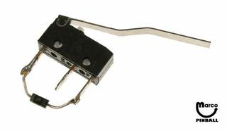 Subminiature switch & lever actuator 1-5/8 inch 2x