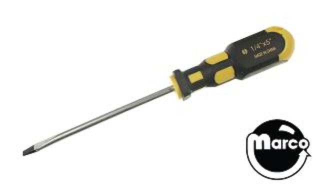Screwdriver slotted 5 inch mag tip