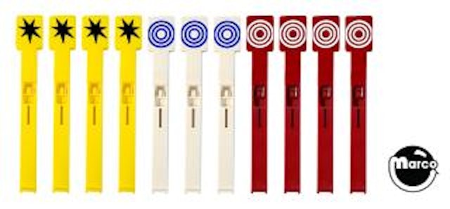 GENIE (Gottlieb) Drop target set (11)