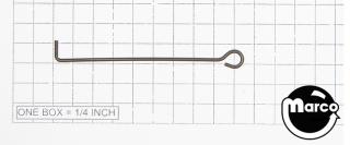Spinner switch wire arm Williams 90° bend 2-1/8 inch