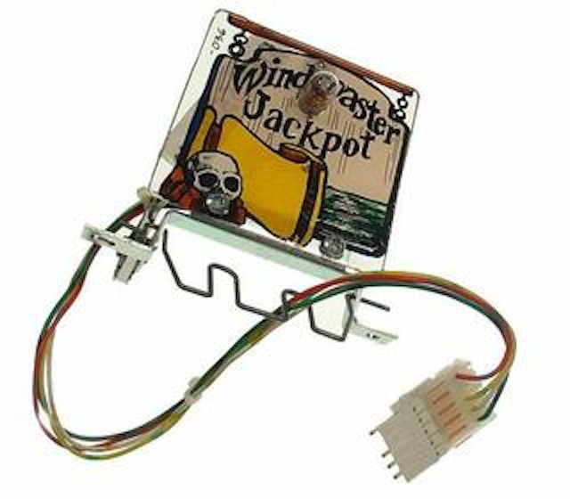 HOOK (Data East) Ball gate Windcoaster assembly