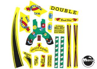 CUE BALL WIZARD (Gottlieb) Decal set DL734