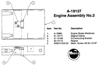 CORVETTE (Bally) Engine assembly #3