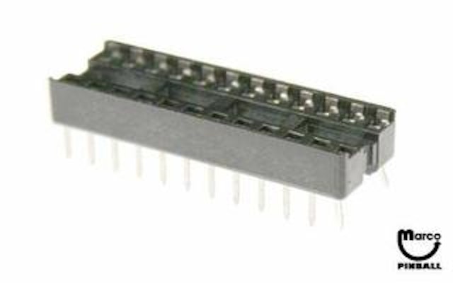 IC Socket - 24 pins .300 inch 5700-12047-00