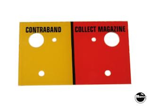 DIRTY HARRY (Williams) Plastic 'Contraband'