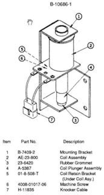 Knocker assembly kit Williams